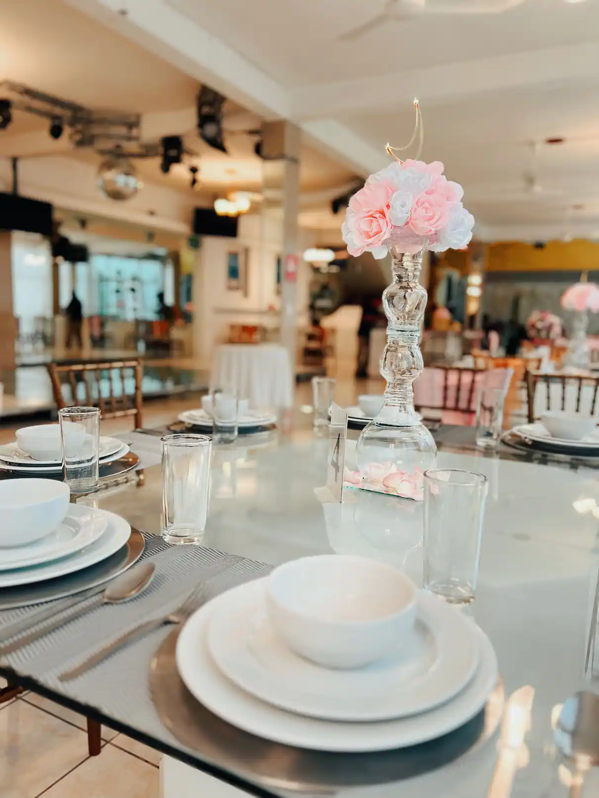 Decoración especial del evento